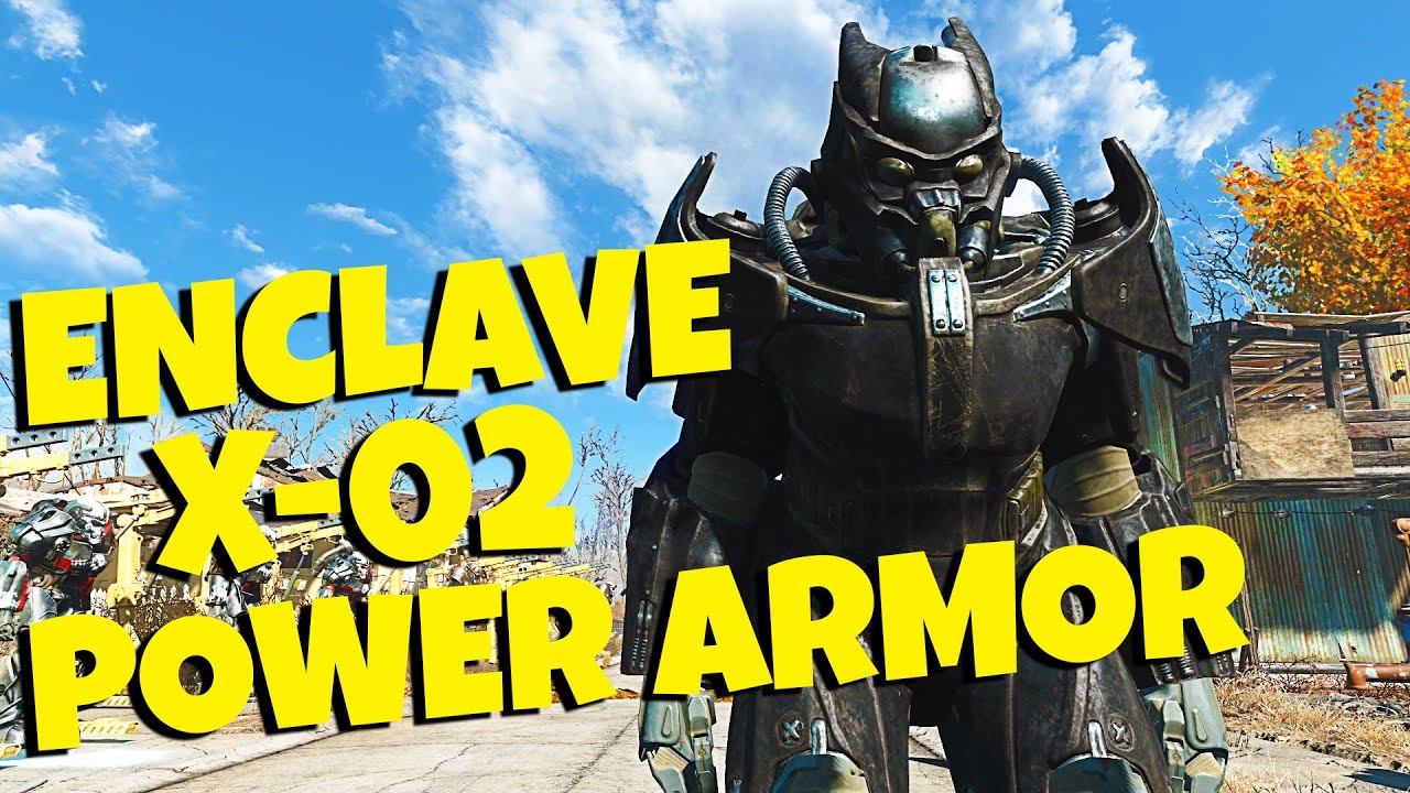 Fallout 4 enclave power armor mod